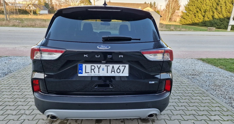 Ford Kuga cena 135300 przebieg: 16000, rok produkcji 2022 z Ryki małe 301